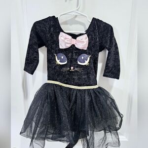 H&M Black Cat Costume with Pink Bow